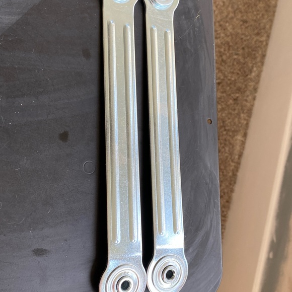 (2) Glider Chair Arm Bracket 10” Hardware for Rocking Horse Chair Couch Ect - Picture 9 of 10